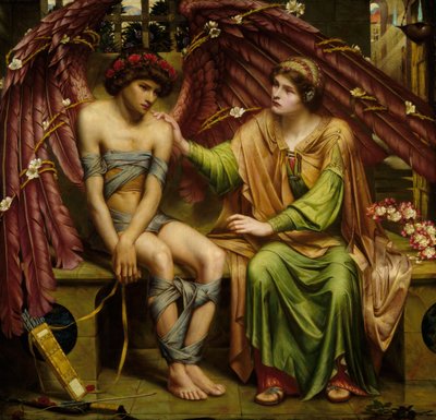 Hope Comforting Love in Bondage by Sidney Harold Meteyard