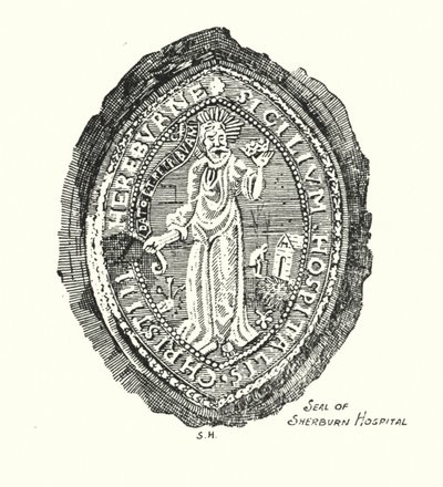 Seal of Sherburn Hospital by Sidney Heath