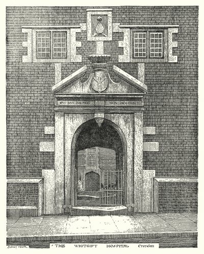 The Whitgift Hospital, Croydon by Sidney Heath