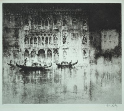 Venetian Set: No. 1, Palazzo Ca d