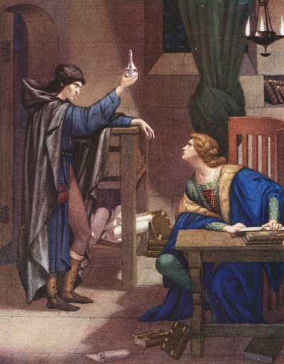 The Golden Legend: Lucifer and Prince Henry by Sidney Meteyard