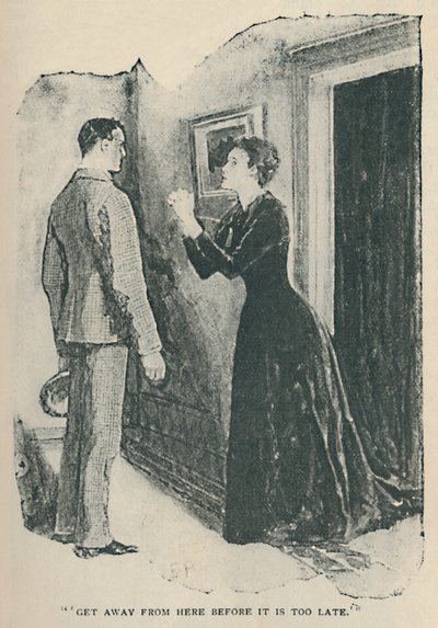 Get Away From Here Before It Is Too Late, 1892 by Sidney Paget