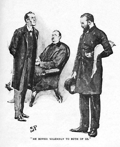 He Bowed Solemnly to Both of Us by Sidney Paget