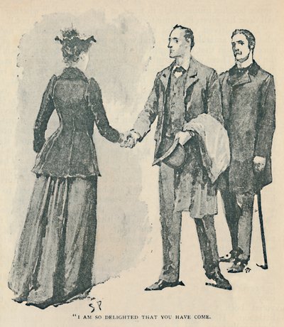 I Am So Delighted That You Have Come by Sidney Paget