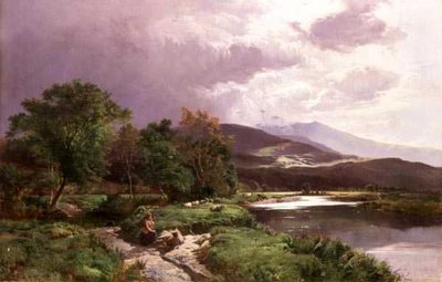 A Welsh Stream by Sidney Richard Percy