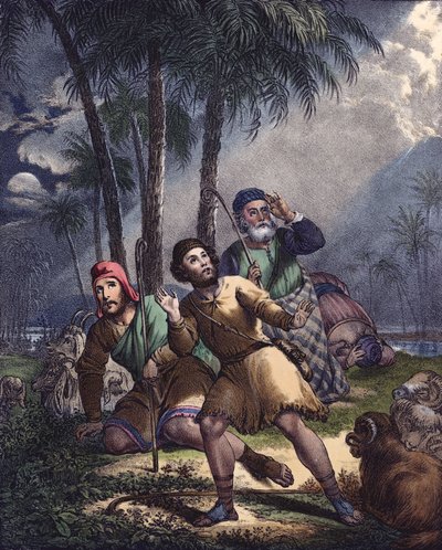 Christ Announced to the Jewish Shepherds by Siegfried Detler Bendixen