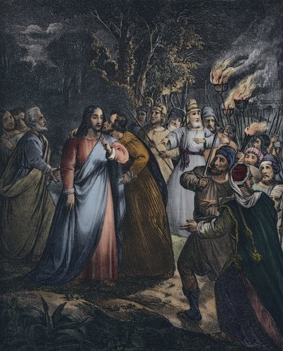 Judas Betrays His Master by Siegfried Detler Bendixen