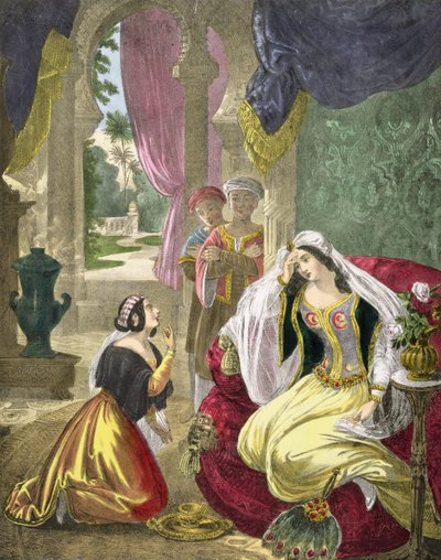 The Captive Hebrew Maid that Waited on Naaman
