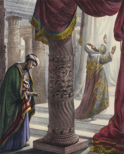 The Pharisee and Publican by Siegfried Detler Bendixen