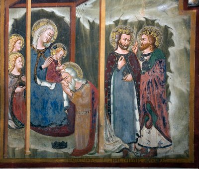 Adoration of the Magi by Sienese School