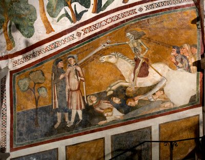 The Triumph of Death (detail) by Sienese School