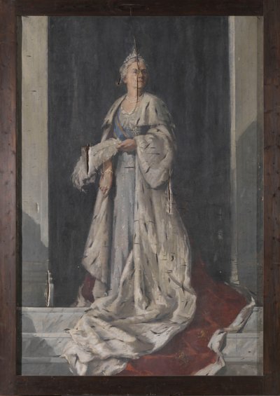 Portrait of Wilhelmina, Queen of the Netherlands by Sierk Schröder