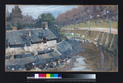 Vannes, Brittany by Sigismund Christian Hubert Goetze