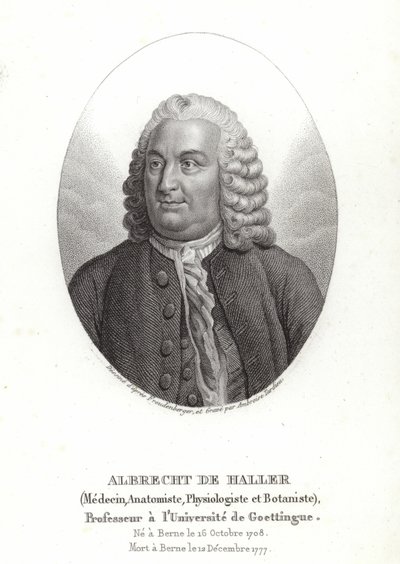 Albrecht von Haller by Sigmund Freudenberger