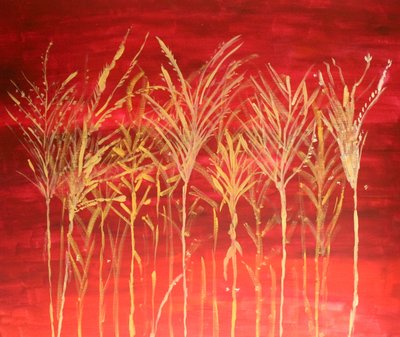Grasses in the Sunset by Sil A