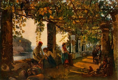 A Terrace by the Sea-shore - A Variation, 1828, 1965 by Sil
