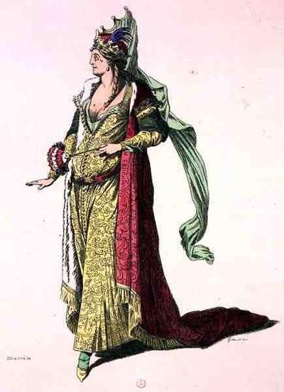 Theatre Costume, Facsimile by A. Guillaumot Fils by Silvestre (after)