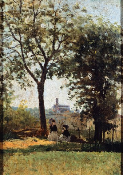 Monte alle Croci by Silvestro Lega