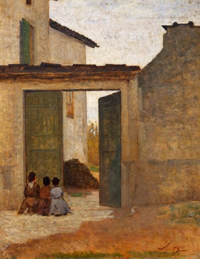 Viaticum by Silvestro Lega