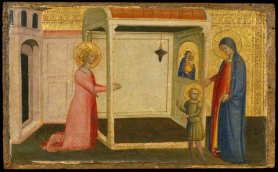 The Vision of Saint Catherine of Alexandria, second half 14th century by Silvestro dei Gherarducci