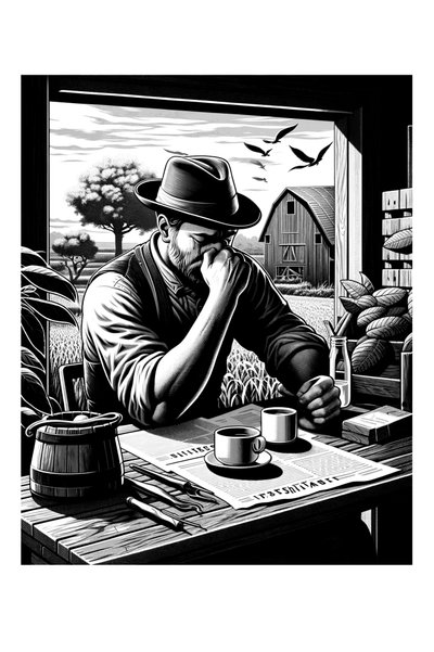 The Silent Burden of the Farmer by Silvia Martini