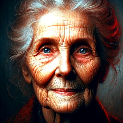 Dorothea - "AI-shaped Years of Life: Portraits of Timelessness" by Silvia Martini