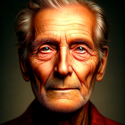 Georg - "AI-shaped Years of Life: Portraits of Timelessness" by Silvia Martini