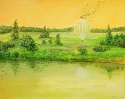 Landing Balloon by Silvian Sternhagel