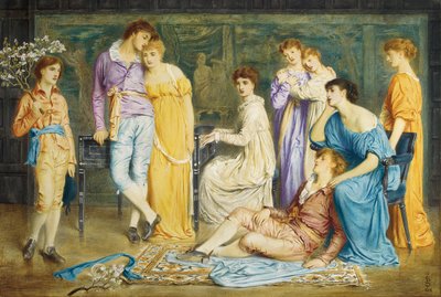 A Prelude by Bach, 1868 by Simeon Solomon