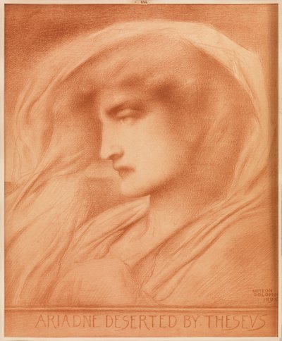 Ariadne Deserted by Theseus by Simeon Solomon