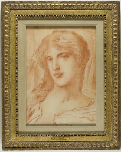 Head by Simeon Solomon