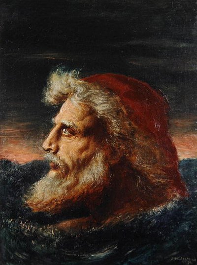 Help Lord or I Perish by Simeon Solomon