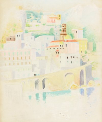 Atrani, Amalfi Coast by Simon Albert Bussy
