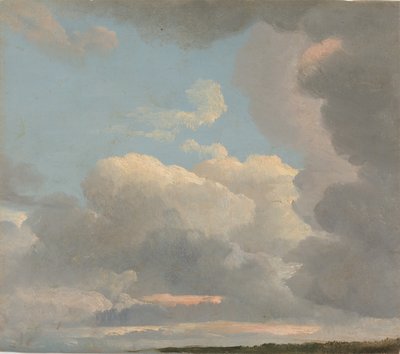 Cloud Study Early Evening by Simon Alexandre Clément Denis