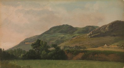 Mountainous Landscape at Tivoli by Simon Alexandre Clément Denis