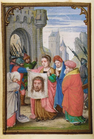 Folio from a Miniature Book of Hours, Use of Rome, Bruges by Simon Bening