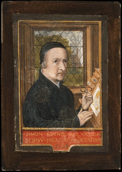 Self-portrait, 1558 by Simon Bening