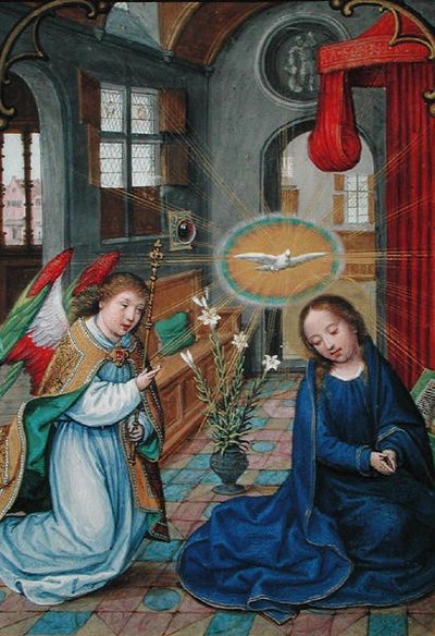 The Annunciation of the Virgin Mary, from the 