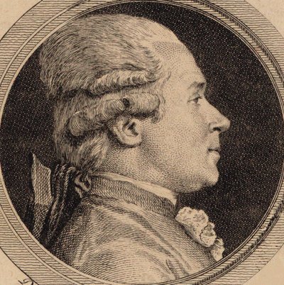 Portrait of Horn Player and Composer Giovanni Punto by Simon Charles Miger
