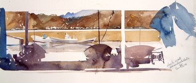 Dock Wall Amanohashidate, 2000 by Simon Fletcher