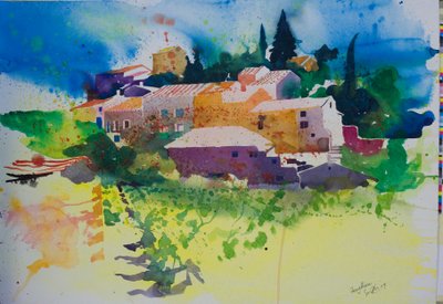 Fouzilhon, 2009 by Simon Fletcher