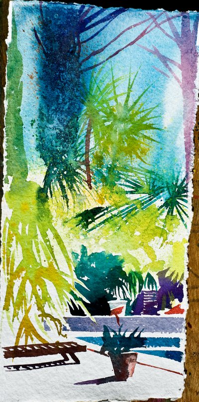 Garden in the South I by Simon Fletcher