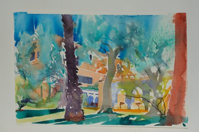 Mamounia Terrace, 2010 by Simon Fletcher