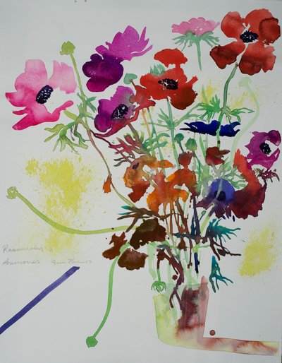 Ranunculus & Anemones, 2010 by Simon Fletcher