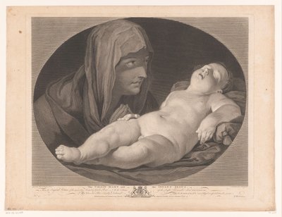 Mary by Sleeping Christ by Simon François Ravenet (le vieux)