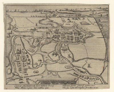 Siege of Alkmaar, 1573 by Simon Frisius