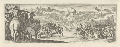 Cavalryman Addressing Soldiers by Simon Frisius