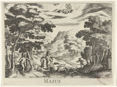 May Twelve Months (series title) by Simon Frisius