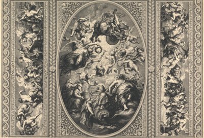 The Ceiling in the Banqueting House at Whitehall by Simon Gribelin