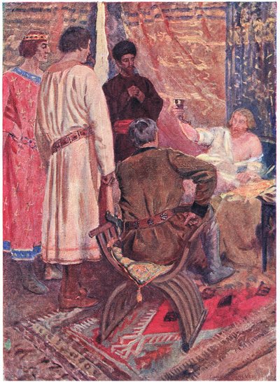 To the immortal honour of the first Crusade who shall strike lance or sword on the gate of Jerusalem by Simon Harmon Vedder